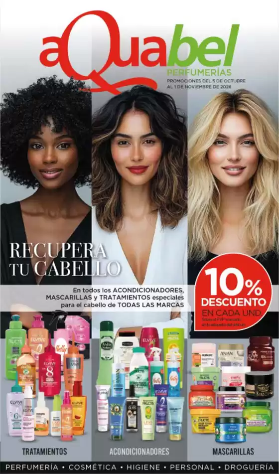 Catálogo Aquabel Perfumerías | Del 5 De Octubre Al 1 De Noviembre De 2026 | 2026-10-06T00:00:00.000Z - 2026-11-01T00:00:00.000Z