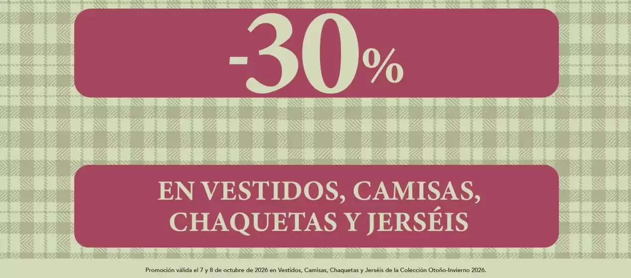 Catálogo Gocco | -30% En Vestidos, Camisas, Chaquetas Y Jerséis | 2026-10-07T00:00:00.000Z - 2026-10-08T00:00:00.000Z