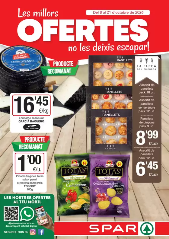 Catálogo SPAR Fragadis | Les Millors Ofertes | 2026-10-08T00:00:00.000Z - 2026-10-21T00:00:00.000Z