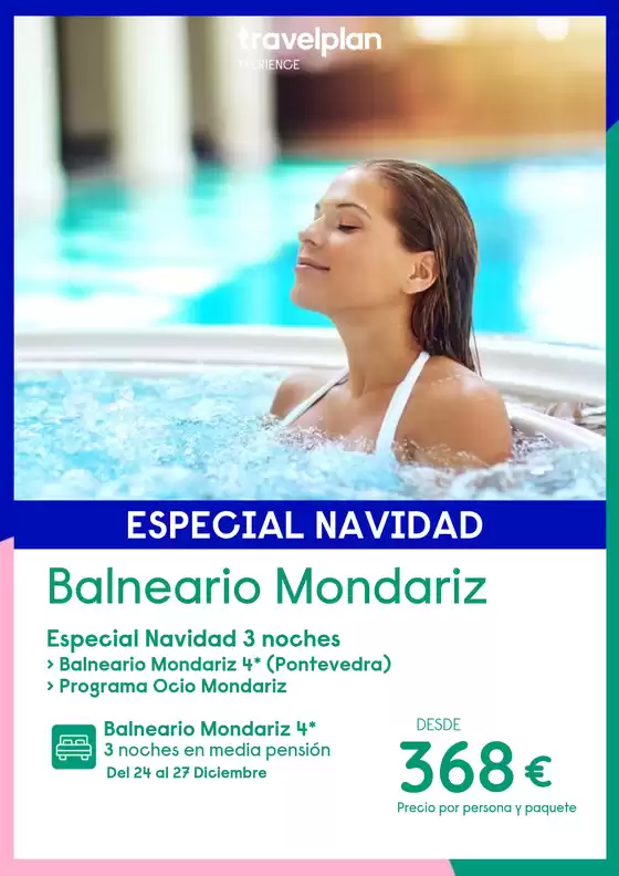 Catálogo Travelplan | Balneario Mondariz | 2026-12-24T00:00:00.000Z - 2026-12-27T00:00:00.000Z
