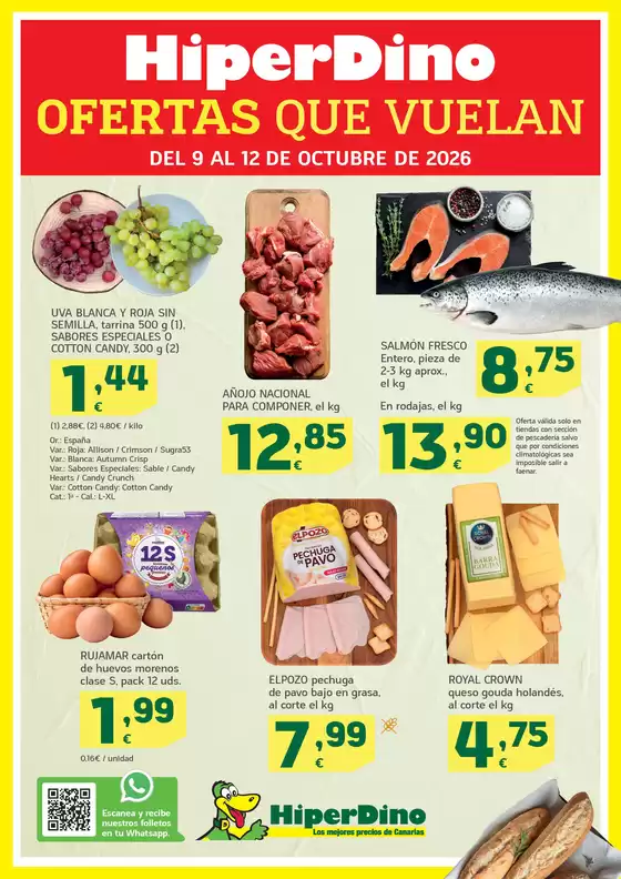Catálogo HiperDino | Ofertas que vuelan desde el 9 de octubre | 2026-10-09T00:00:00.000Z - 2026-10-12T00:00:00.000Z