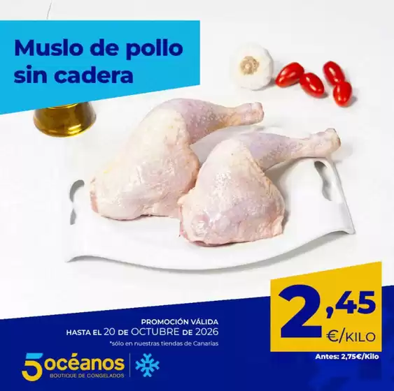 Catálogo 5 Océanos | ¡Hola octubre, hola nuevas ofertas!  | 2026-10-08T00:00:00.000Z - 2026-10-20T00:00:00.000Z