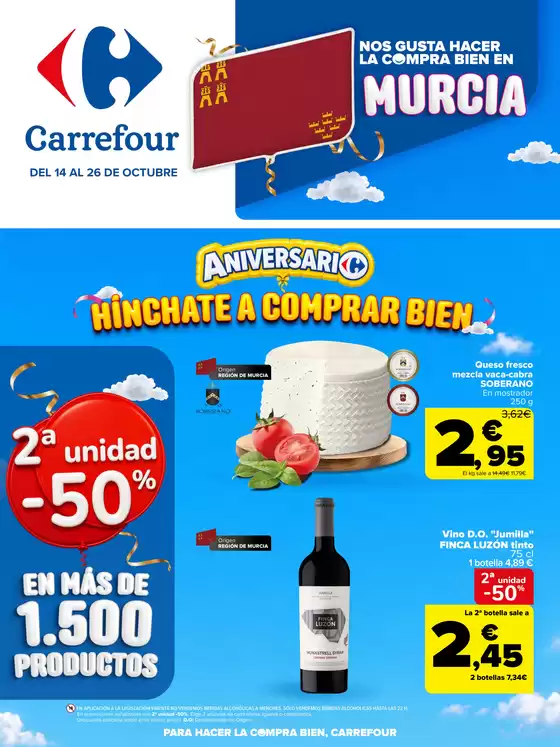 Catálogo Carrefour en Aljúcer | REGIONAL (Articulos locales de Alimentación, dulces, bebidas) | 2026-10-14T00:00:00.000Z - 2026-10-26T00:00:00.000Z