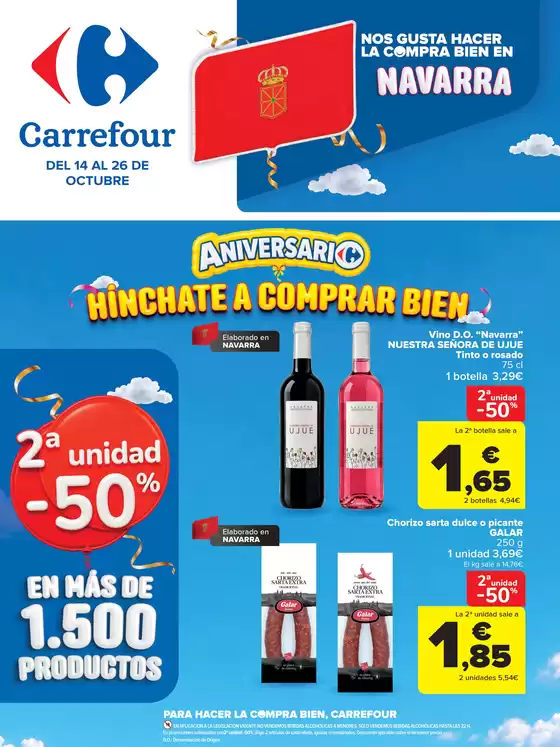 Catálogo Carrefour en Tudela | REGIONAL (Articulos locales de Alimentación, dulces, bebidas) | 2026-10-14T00:00:00.000Z - 2026-10-26T00:00:00.000Z