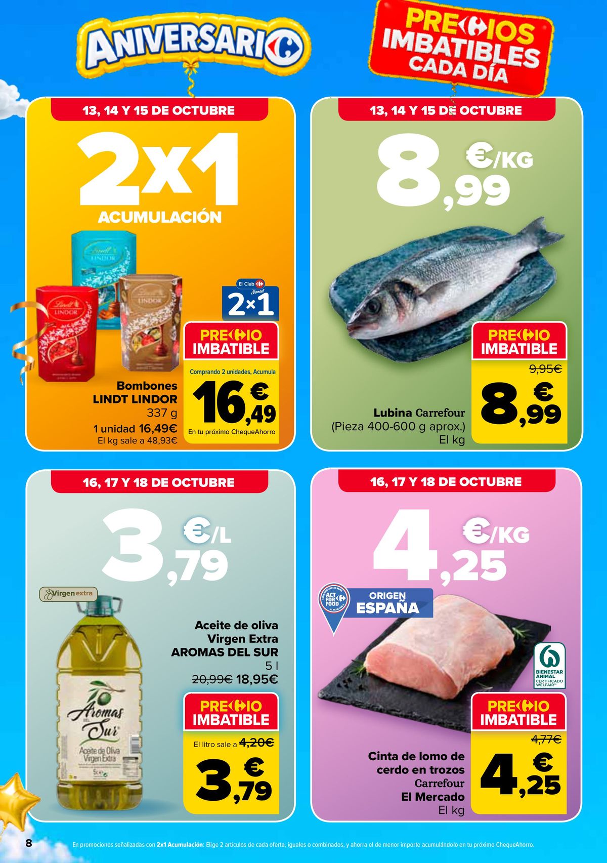 50% QUE VUELVE + 2ªUD. AL -50% — página 8
