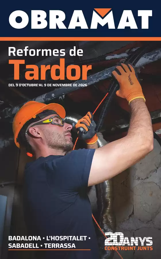 Catálogo Obramat | Reformes De Tardor- Barcelona | 2026-10-09T00:00:00.000Z - 2026-11-09T00:00:00.000Z