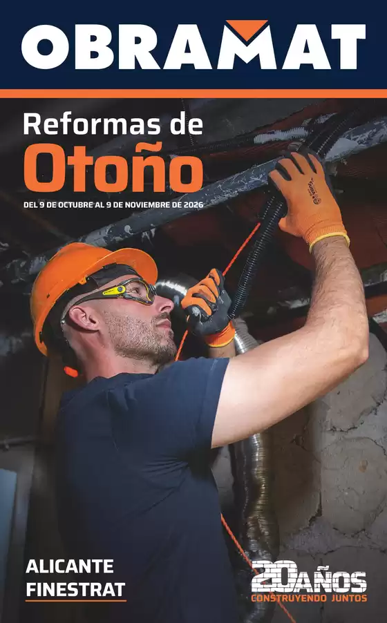 Catálogo Obramat | Reformas De Otoño- Alicante | 2026-10-09T00:00:00.000Z - 2026-11-09T00:00:00.000Z
