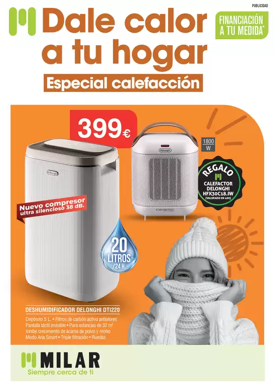 Catálogo Milar | Dale Calor A Tu Hogar | 2026-10-09T00:00:00.000Z - 2026-10-31T00:00:00.000Z