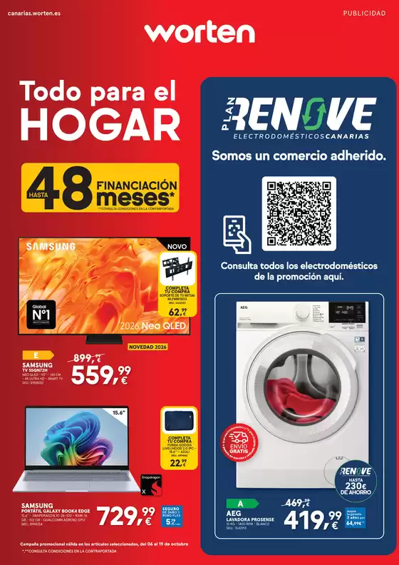 Catálogo Worten | Todo Para El Hogar | 2026-10-06T00:00:00.000Z - 2026-10-19T00:00:00.000Z