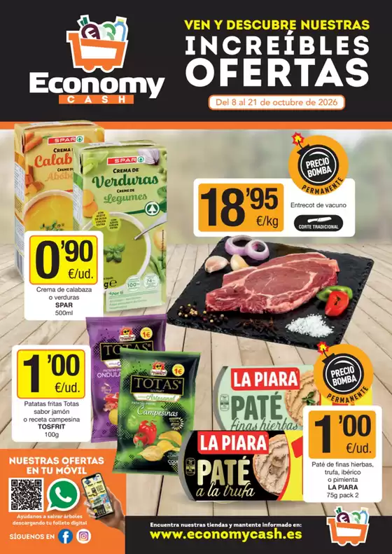 Catálogo Economy Cash | Ven Y Disfruta De Nuestras Increíbles Ofertas | 2026-10-09T00:00:00.000Z - 2026-10-21T00:00:00.000Z