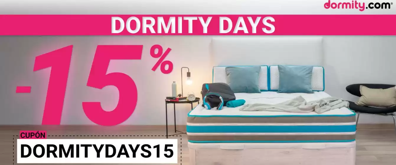 Catálogo Dormity | Dormity Days | 2026-10-09T00:00:00.000Z - 2026-10-22T00:00:00.000Z