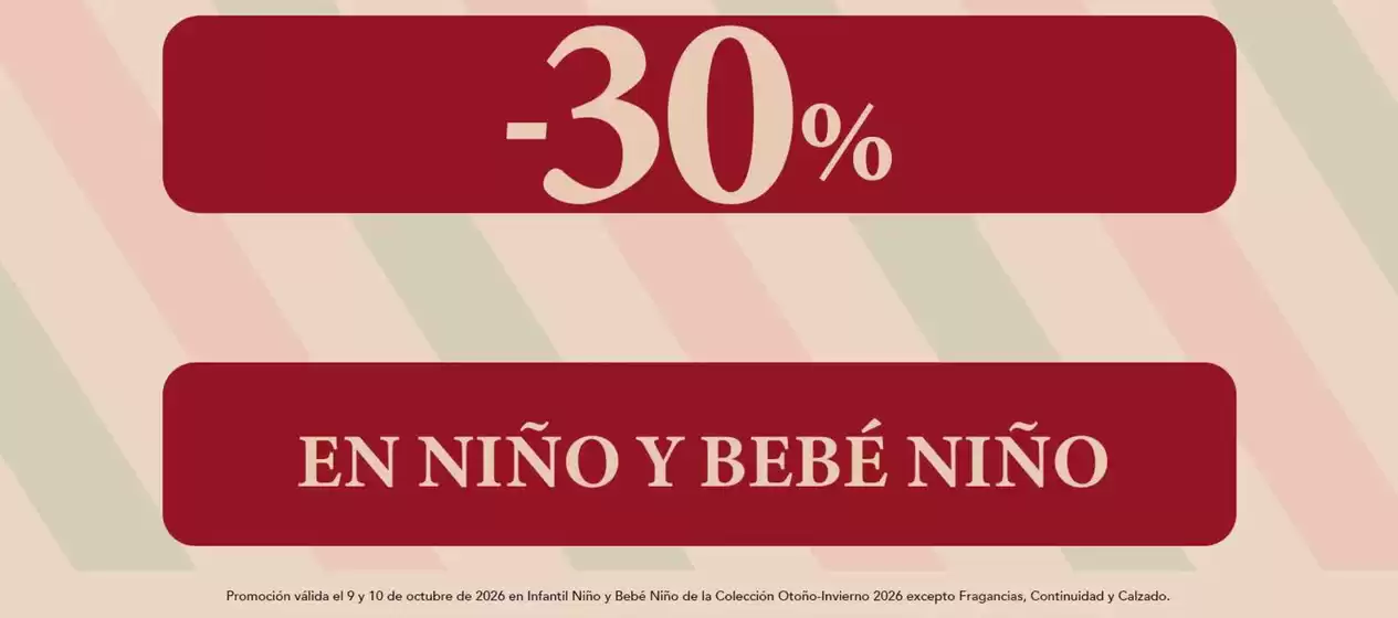 Catálogo Gocco | -30% En Niño Y Bebé Niño | 2026-10-09T00:00:00.000Z - 2026-10-10T00:00:00.000Z