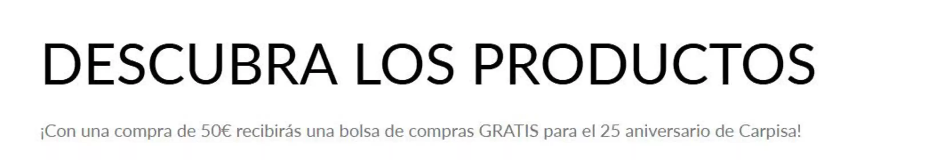 Catálogo Carpisa en Benetússer | ¡Con una compra de 50€ recibirás una bolsa de compras GRATIS para el 25 aniversario de Carpisa! | 2026-10-09T00:00:00.000Z - 2026-10-22T00:00:00.000Z