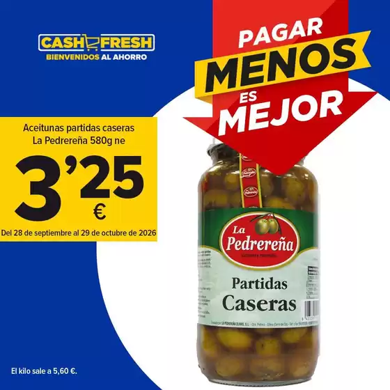 Catálogo Cash Fresh | Promociones | 2026-09-28T00:00:00.000Z - 2026-10-29T00:00:00.000Z