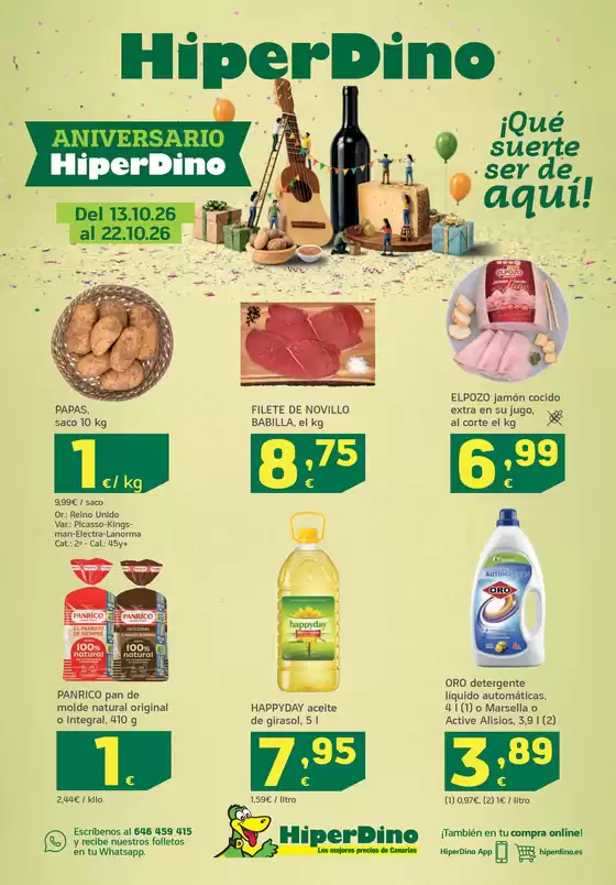 Catálogo HiperDino | Folleto desde el 13 de octubre | 2026-10-13T00:00:00.000Z - 2026-10-22T00:00:00.000Z