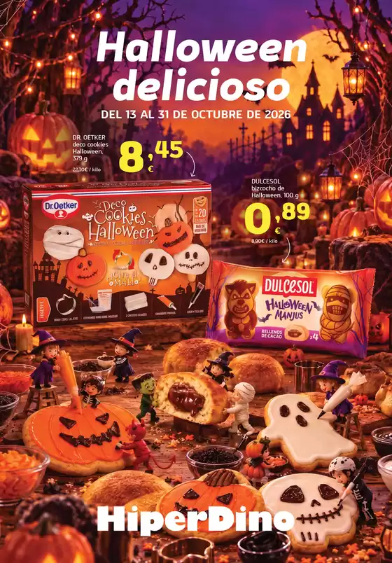 Catálogo HiperDino | Folleto especial Halloween desde el 13 de octubre | 2026-10-13T00:00:00.000Z - 2026-10-31T00:00:00.000Z