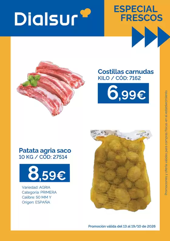 Catálogo Dialsur Cash & Carry | Especial Frescos | 2026-10-13T00:00:00.000Z - 2026-10-19T00:00:00.000Z