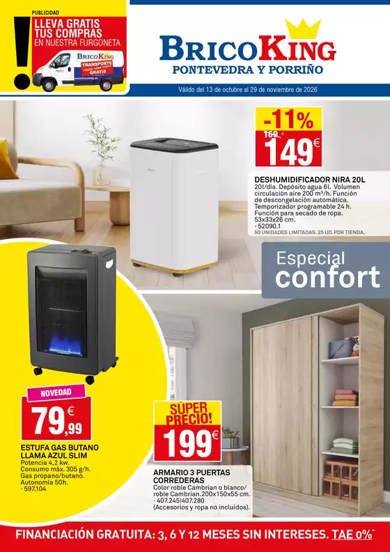Catálogo Bricoking en Consell | Especial confort | 2026-10-13T00:00:00.000Z - 2026-11-29T00:00:00.000Z