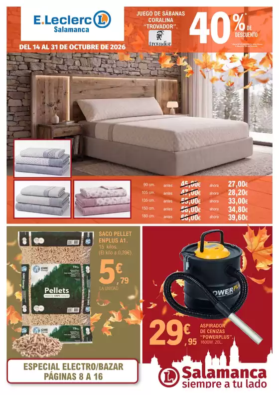 Catálogo E.Leclerc | Prepárate para el invierno | 2026-10-14T00:00:00.000Z - 2026-10-31T00:00:00.000Z