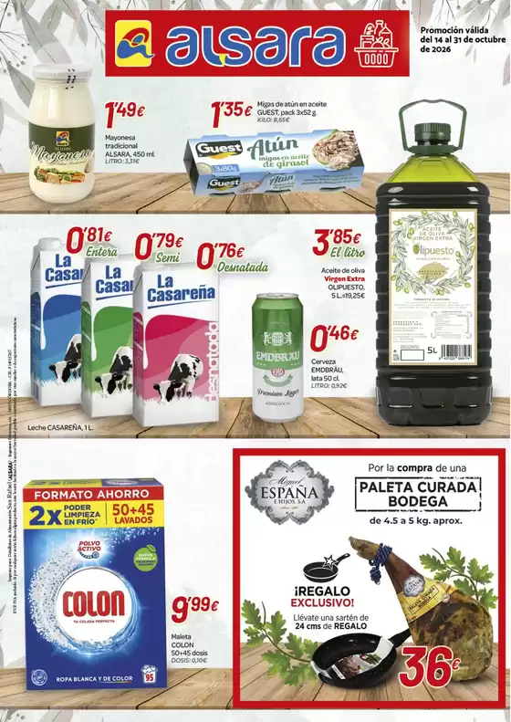 Catálogo Alsara Supermercados | Promoción válida del 14 al 31 de octubre de 2026 | 2026-10-14T00:00:00.000Z - 2026-10-31T00:00:00.000Z