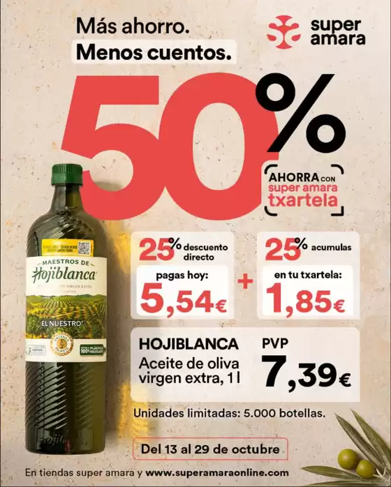 Catálogo SUPER AMARA | Más ahorro. Menos cuentos. | 2026-10-14T00:00:00.000Z - 2026-10-29T00:00:00.000Z