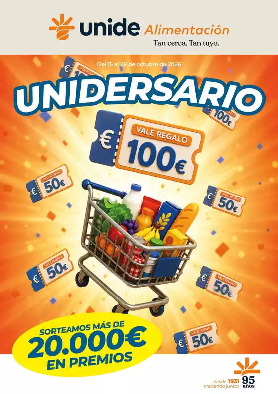 Catálogo UNIDE Alimentación en Santa Llogaia d'Àlguema | UNIDERSARIO UNIDE Alimentación Canarias | 2026-10-15T00:00:00.000Z - 2026-10-28T00:00:00.000Z