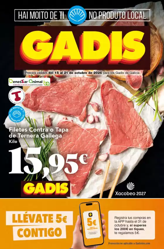 Catálogo Gadis | Precios válidos del 15 al 21 de octubre de 2026 | 2026-10-15T00:00:00.000Z - 2026-10-21T00:00:00.000Z