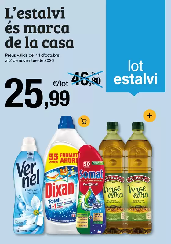 Catálogo BonpreuEsclat | L'estalvi és marca de la casa | 2026-10-14T00:00:00.000Z - 2026-11-02T00:00:00.000Z