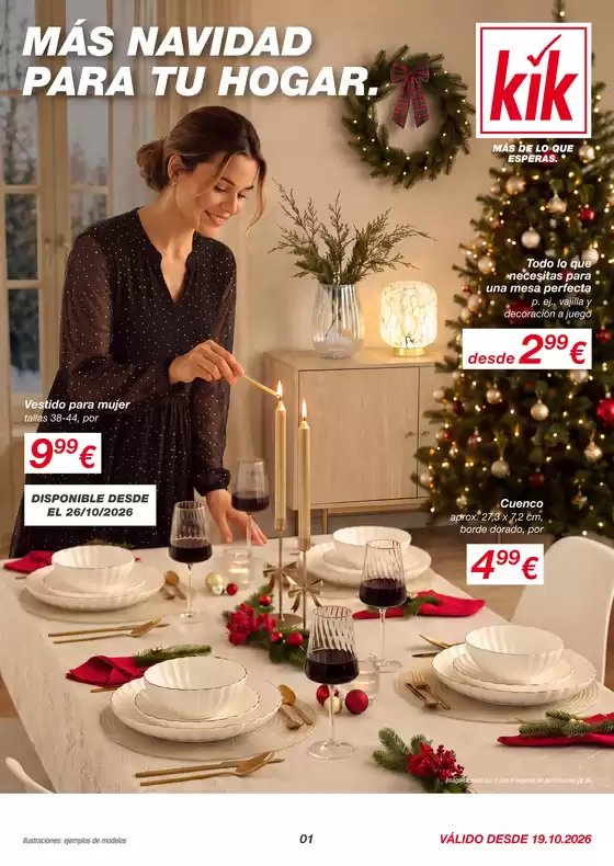 Catálogo KIK | Más navidad para tu hogar | 2026-10-19T00:00:00.000Z - 2026-10-24T00:00:00.000Z