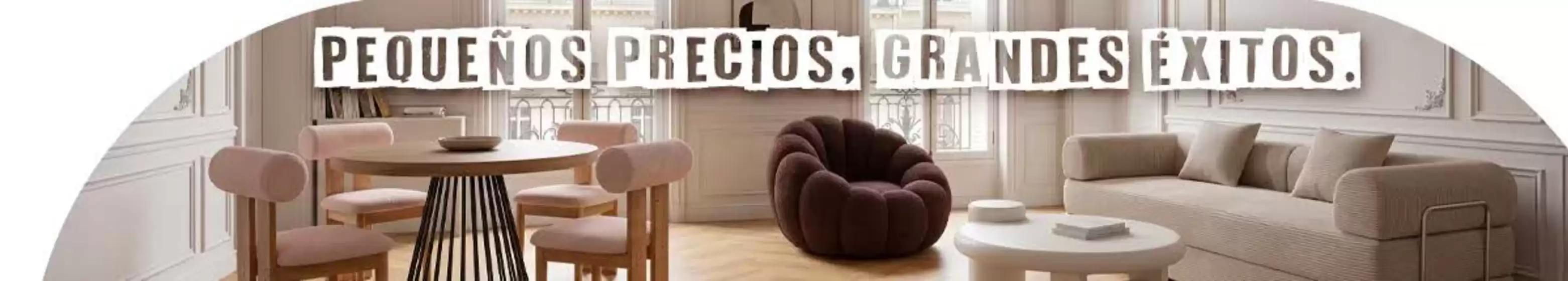 Catálogo Muebles Menzzo | Pequeños Precios, Grandes Éxitos | 2026-10-15T00:00:00.000Z - 2026-10-28T00:00:00.000Z