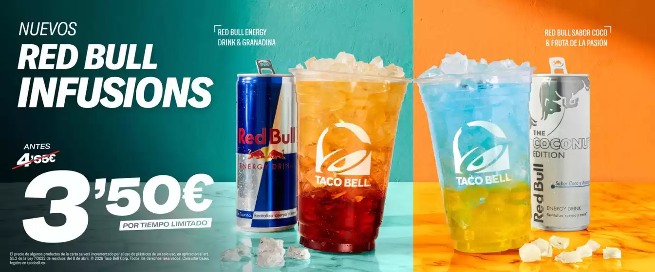 Catálogo Taco Bell en Alzira | Oferta | 2026-10-15T00:00:00.000Z - 2026-10-28T00:00:00.000Z