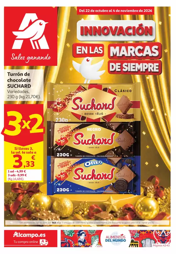 Catálogo Alcampo en Donostia-San Sebastián | Innovación En Las Marcas De Siempre | 2026-10-22T00:00:00.000Z - 2026-11-04T00:00:00.000Z