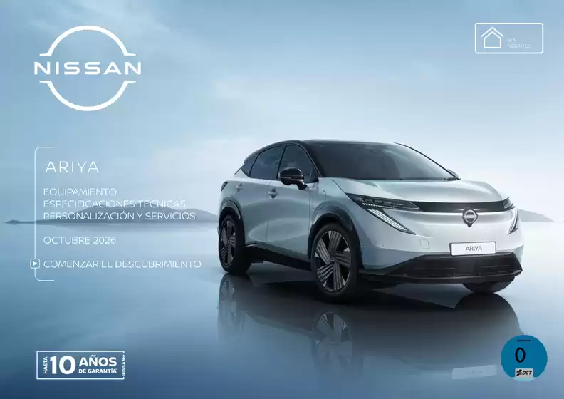 Catálogo Nissan | Catalogo Nissan Ariya | 2026-10-01T00:00:00.000Z - 2026-10-31T00:00:00.000Z