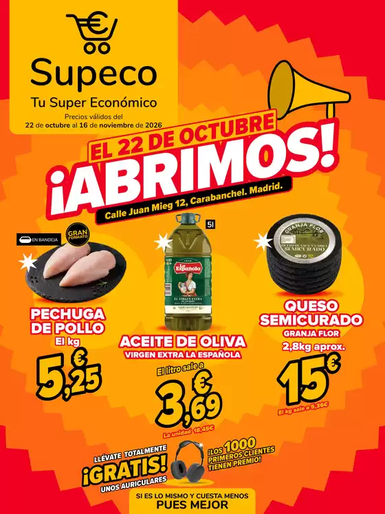 Catálogo Supeco | 'Nuevo Supeco! Tu Super económico | 2026-10-22T00:00:00.000Z - 2026-11-16T00:00:00.000Z