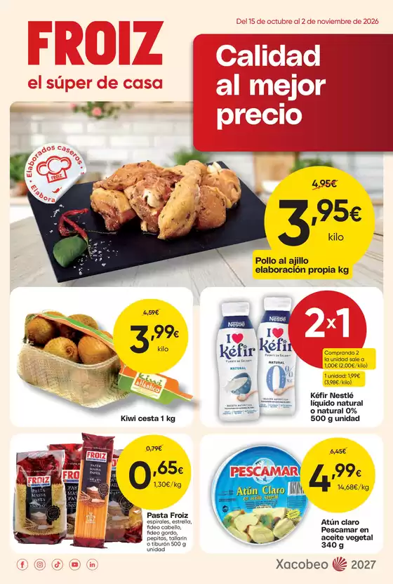 Catálogo Froiz | Calidad al mejor precio | 2026-10-19T00:00:00.000Z - 2026-11-02T00:00:00.000Z