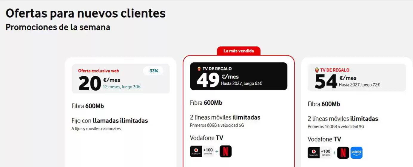Catálogo Vodafone en Cercedilla | Promociones de la semana | 2026-10-19T00:00:00.000Z - 2026-10-25T00:00:00.000Z