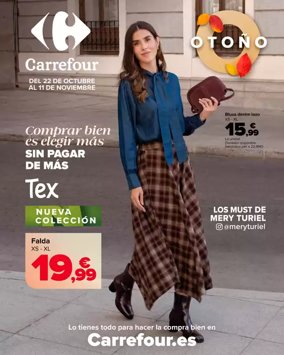 Catálogo Carrefour | COLECCIÓN TEXTIL | 2026-10-20T00:00:00.000Z - 2026-11-11T00:00:00.000Z