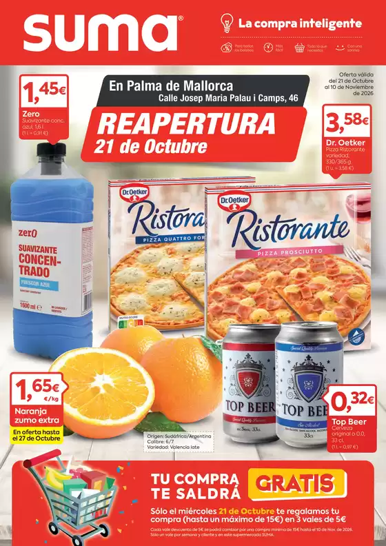 Catálogo Suma Supermercados | Reapertura | 2026-10-21T00:00:00.000Z - 2026-11-10T00:00:00.000Z