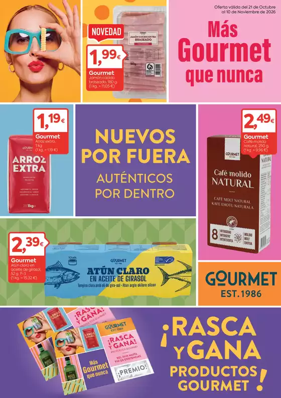 Catálogo Suma Supermercados | Más Gourmet que nunca | 2026-10-21T00:00:00.000Z - 2026-11-10T00:00:00.000Z