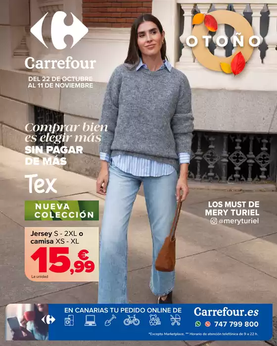 Catálogo Carrefour | COLECCIÓN TEXTIL | 2026-10-20T00:00:00.000Z - 2026-11-11T00:00:00.000Z