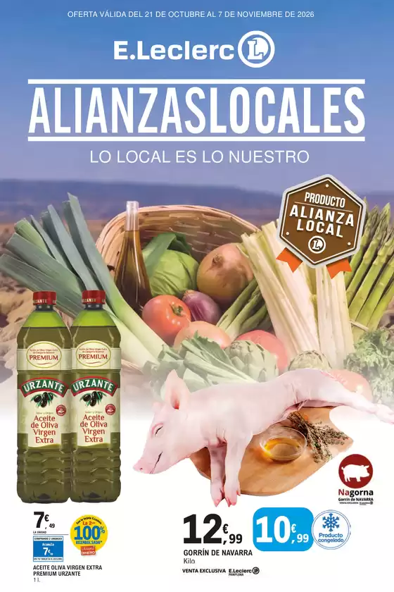 Catálogo E.Leclerc en Creixell | Alianzas Locales | 2026-10-21T00:00:00.000Z - 2026-11-07T00:00:00.000Z