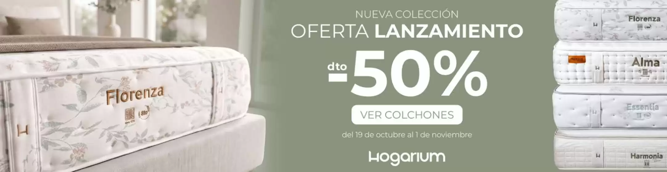 Catálogo Hogarium | Oferta Lanzamiento | 2026-10-20T00:00:00.000Z - 2026-11-01T00:00:00.000Z