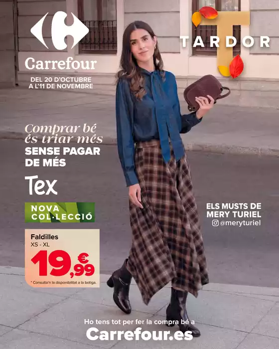 Catálogo Carrefour en Bigues i Riells | COLECCIÓN TEXTIL | 2026-10-20T00:00:00.000Z - 2026-11-11T00:00:00.000Z
