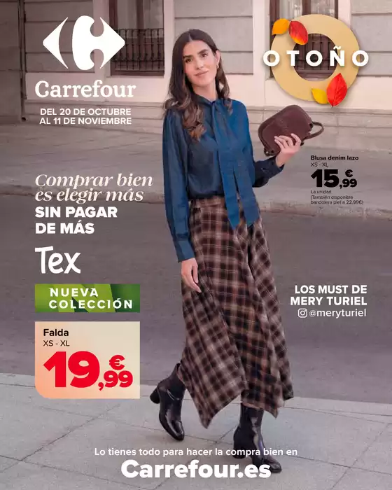 Catálogo Carrefour | COLECCIÓN TEXTIL | 2026-10-20T00:00:00.000Z - 2026-11-11T00:00:00.000Z