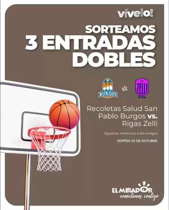 Catálogo El Mirador de Burgos | Sorteo | 2026-10-21T00:00:00.000Z - 2026-10-23T00:00:00.000Z