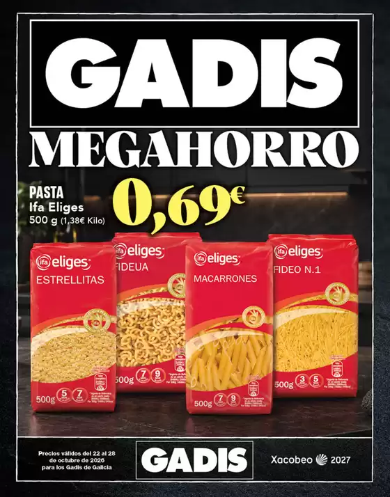 Catálogo Gadis | Gadis MegaHorro | 2026-10-22T00:00:00.000Z - 2026-10-28T00:00:00.000Z