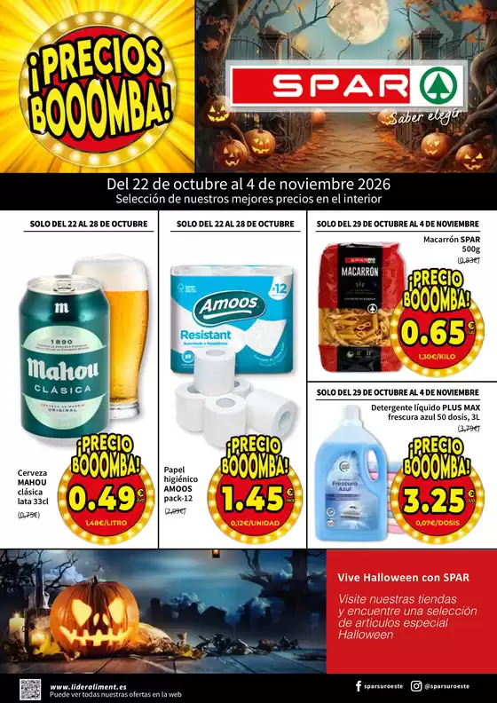 Catálogo SPAR | Del 22 de octubre al 4 de noviembre 2026 | 2026-10-22T00:00:00.000Z - 2026-11-04T00:00:00.000Z