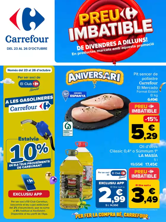 Catálogo Carrefour en Vilanova del Camí | PRECIO IMBATIBLE | 2026-10-23T00:00:00.000Z - 2026-10-26T00:00:00.000Z