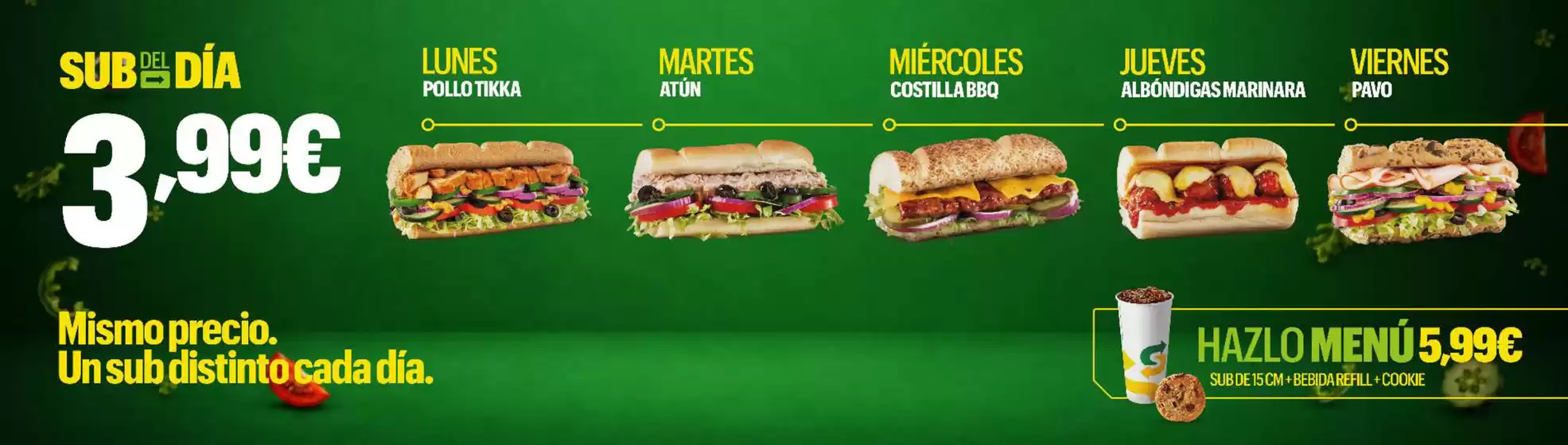 Catálogo Subway | Promoción | 2026-10-22T00:00:00.000Z - 2026-10-30T00:00:00.000Z