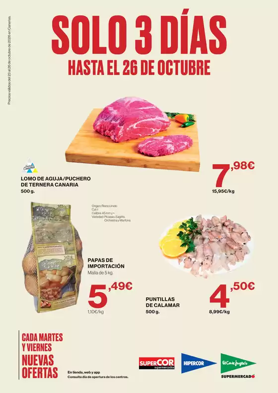 Catálogo Supercor | Solo 3 días | 2026-10-23T00:00:00.000Z - 2026-10-26T00:00:00.000Z